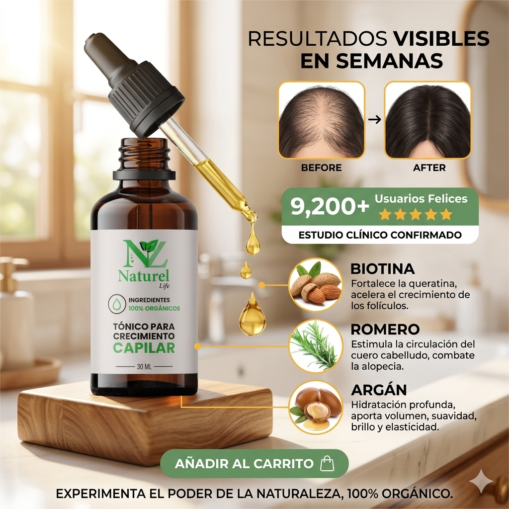NATURE LIFE - SERUM CAPILAR
